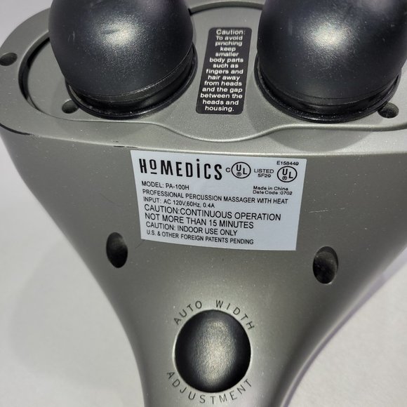 Homedics PA-100H Electric Massager Body Massage - Picture 3 of 3
